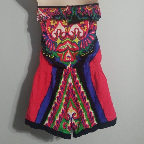 Rampage women's xl multi color Romper - Picture 5 of 8